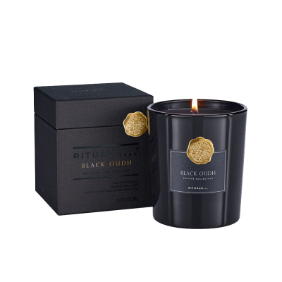 Black Oudh Scented Candle